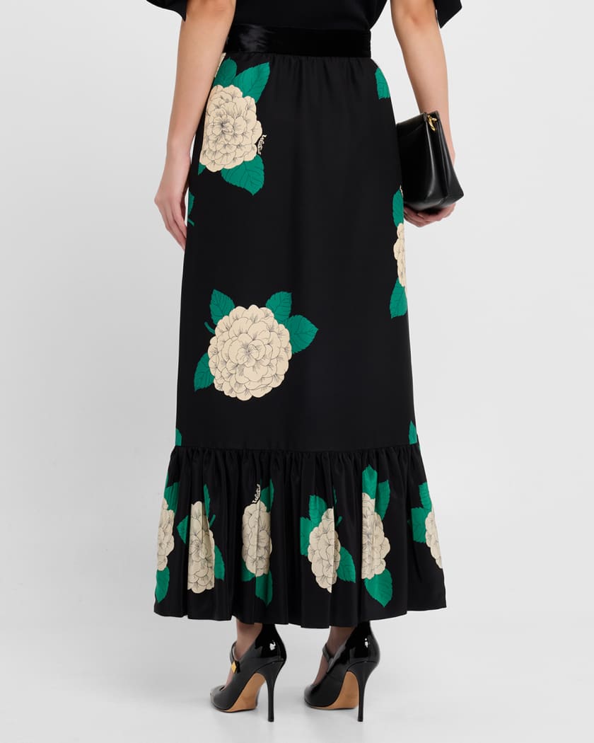 Valentinoのフラワーモチーフスカート 楽天市場】フラワーデザインスカート スカート レディース ボトムス 柄