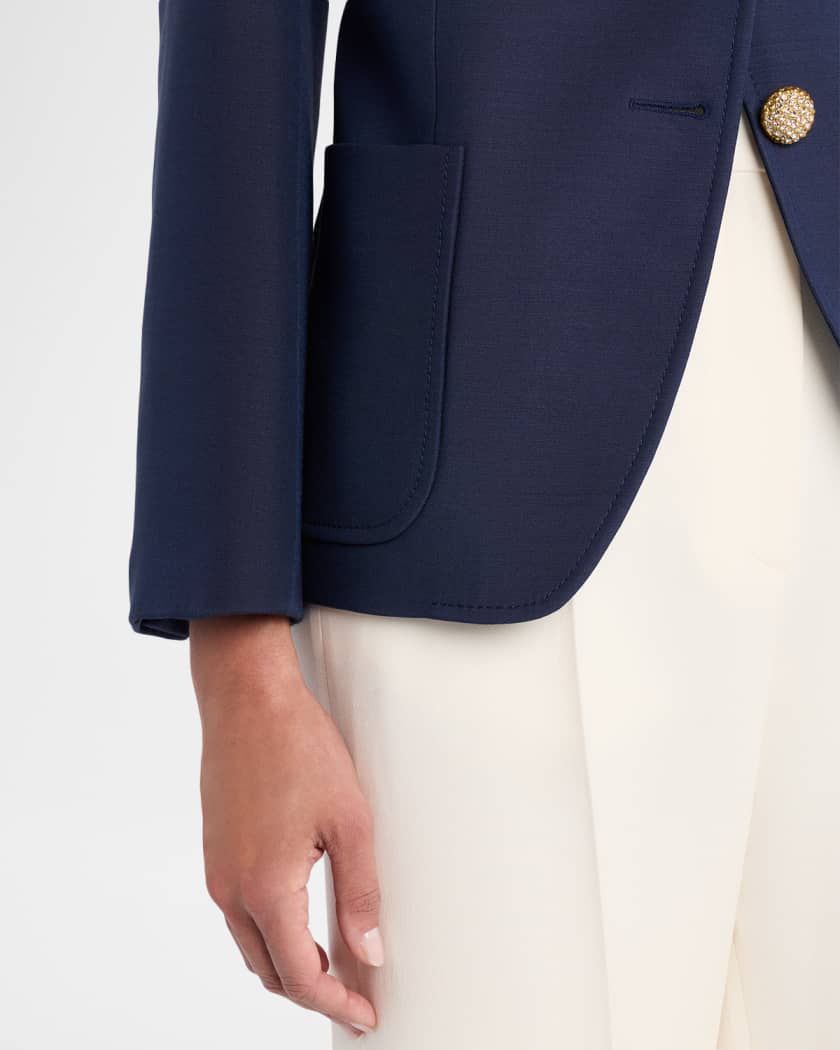 ジャケットその他 Valentino Blazer Valentino Garavani Giacca Single-Breasted Blazer | Neiman Marcus