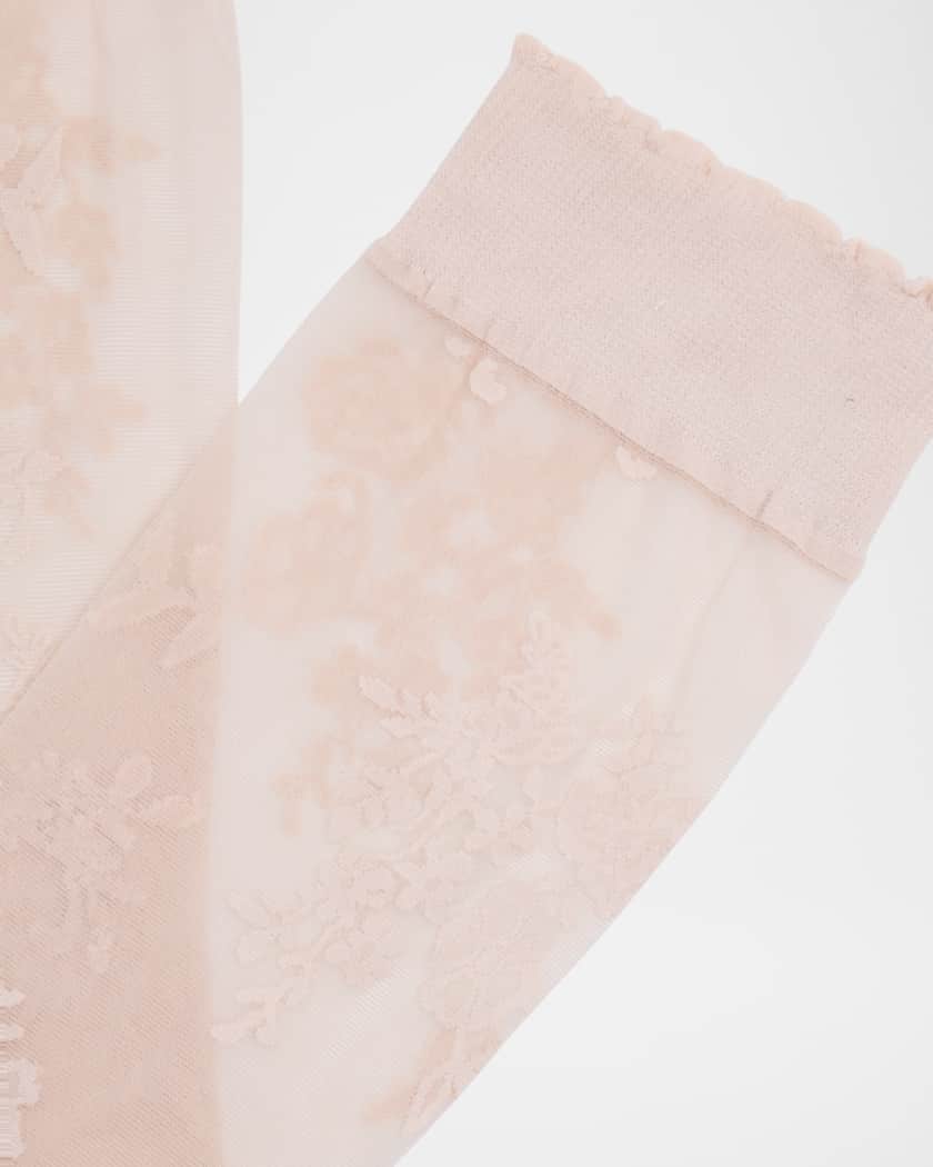 Valentino Garavani Knee-High Lace Socks | Neiman Marcus