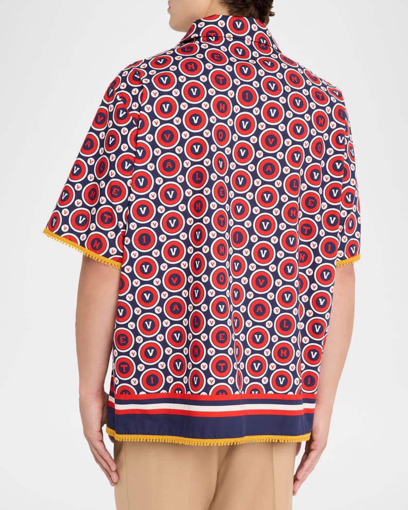 Valentino Garavani Men's Bulles Royales Cotton Poplin
