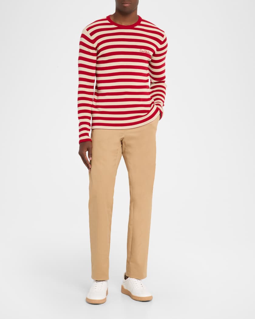 【送料&関税込】Valentino Striped Crewneck Jumper Valentino Valentino Striped Crewneck Jumper Multi L