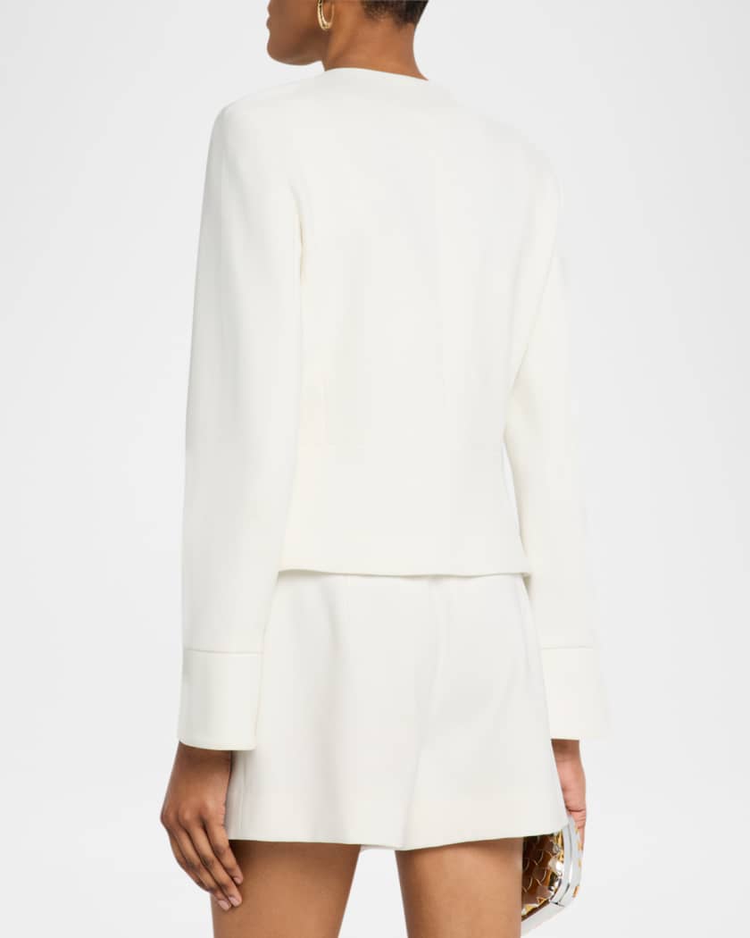 Derek Lam 10 Crosby Elizabeth Peplum Jacket | Neiman Marcus