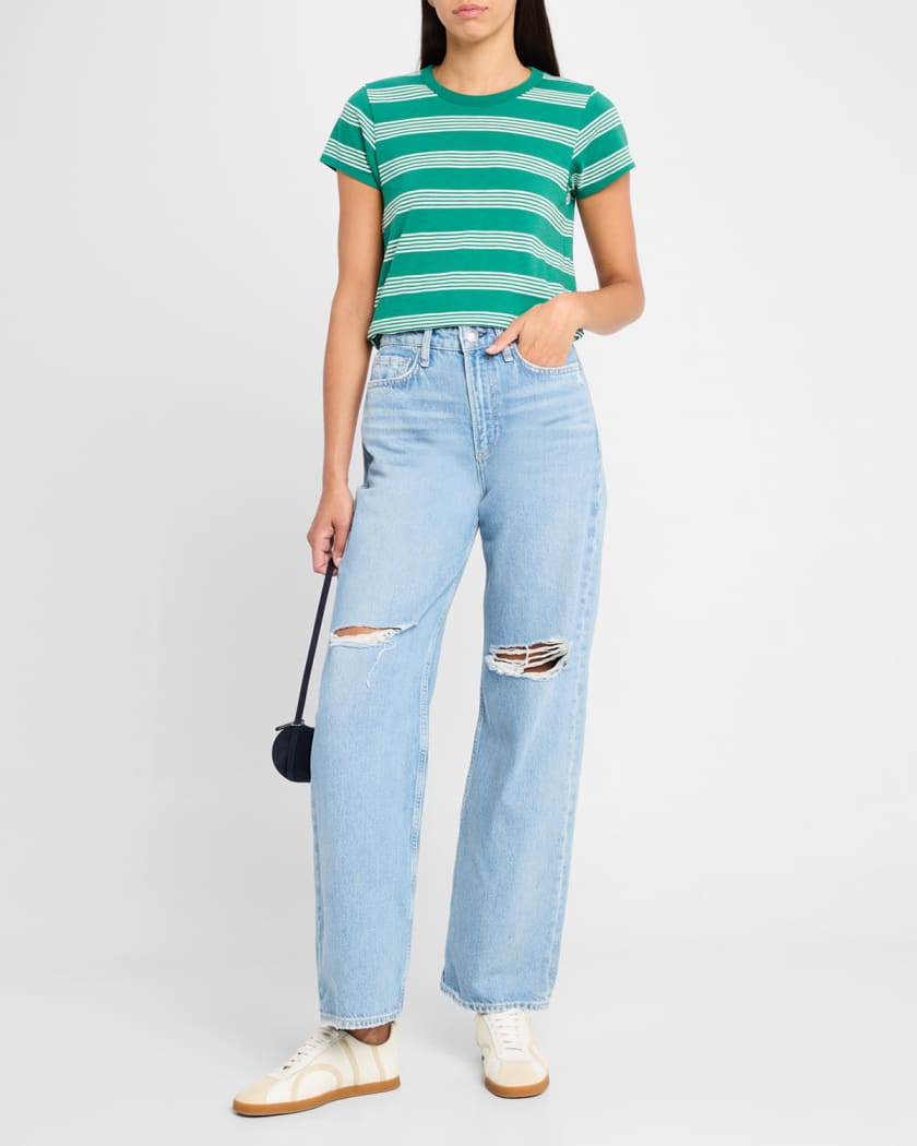 Rag & Bone Logan Mid-Rise Wide-Leg Jeans