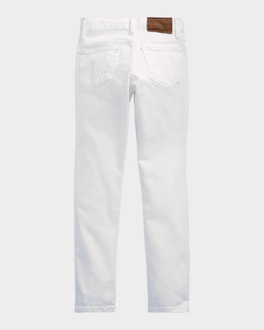 Boy's Slim-Fit Denim Jeans, Size 8-14