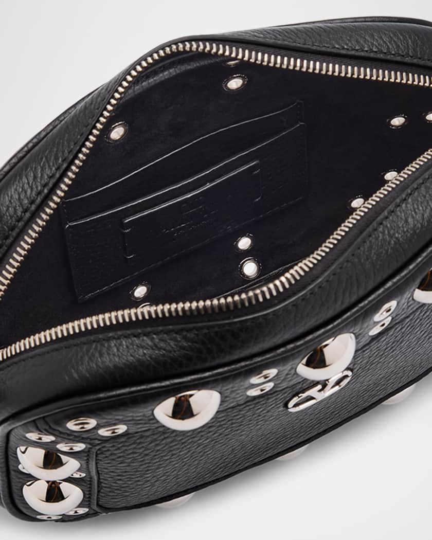 ショルダーバッグ VALENTINO Valentino Garavani Nellcote Cross Body Bag Valentino Garavani Nellcote Studded Suede Camera Crossbody