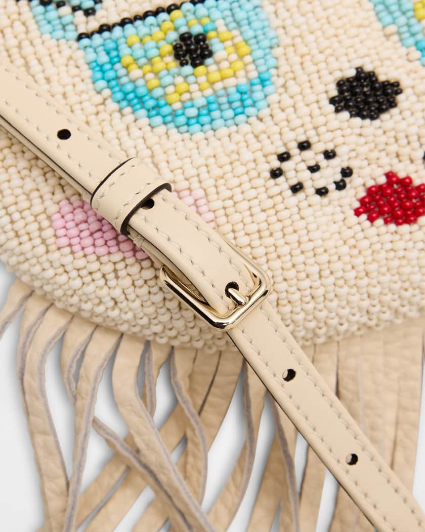 Valentino Garavani Le Chat de La Maison Beaded Clutch Bag | Neiman