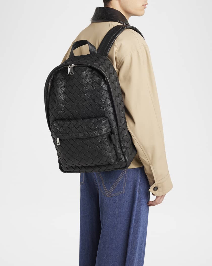 Men's Intrecciato 20 Taurillon Backpack