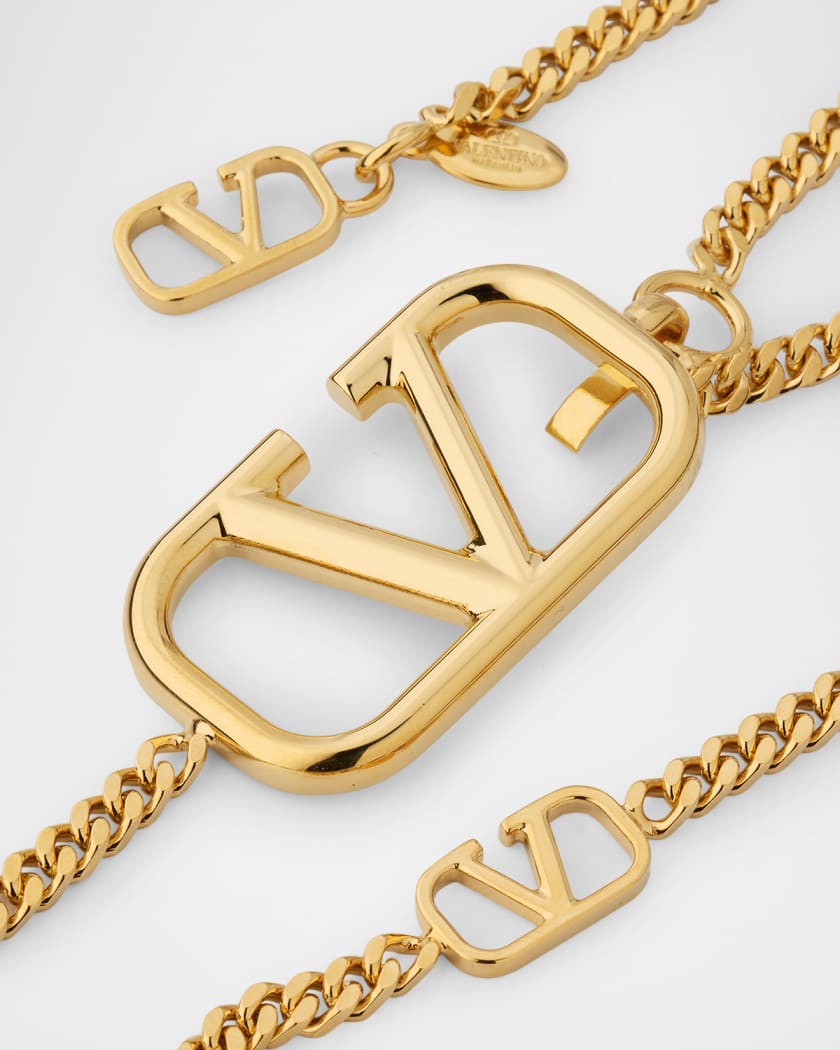VLogo Signature Chain Belt