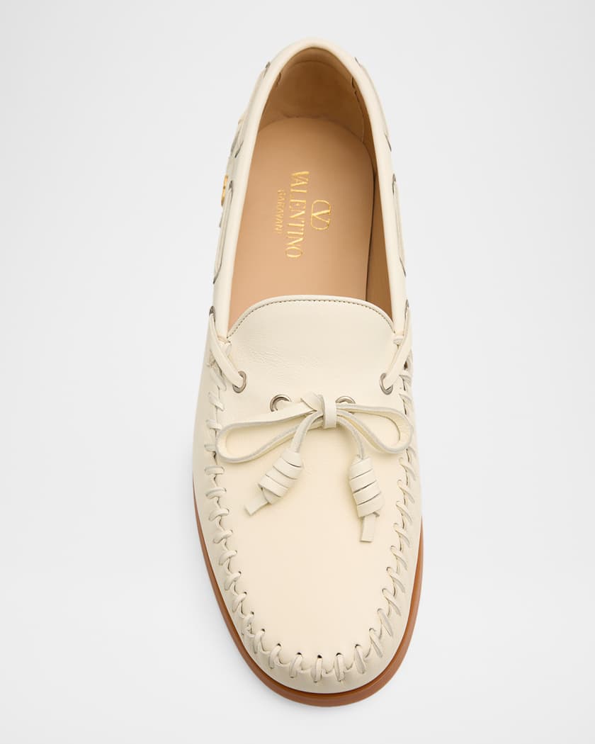Men's Palm Avenue Leather Boat Shoes | Neiman Marcus