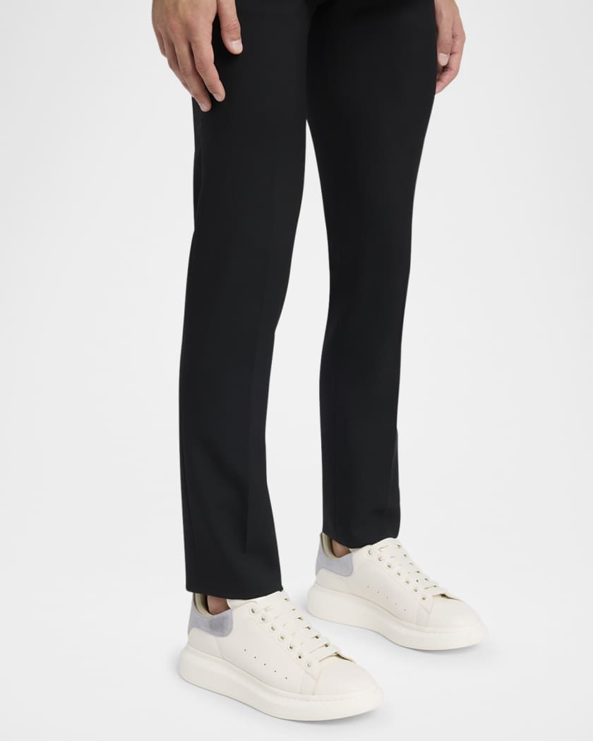 Men's Oversized Leather Low-Top Sneakers