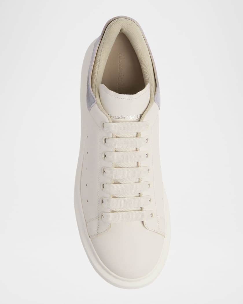 Men's Oversized Leather Low-Top Sneakers
