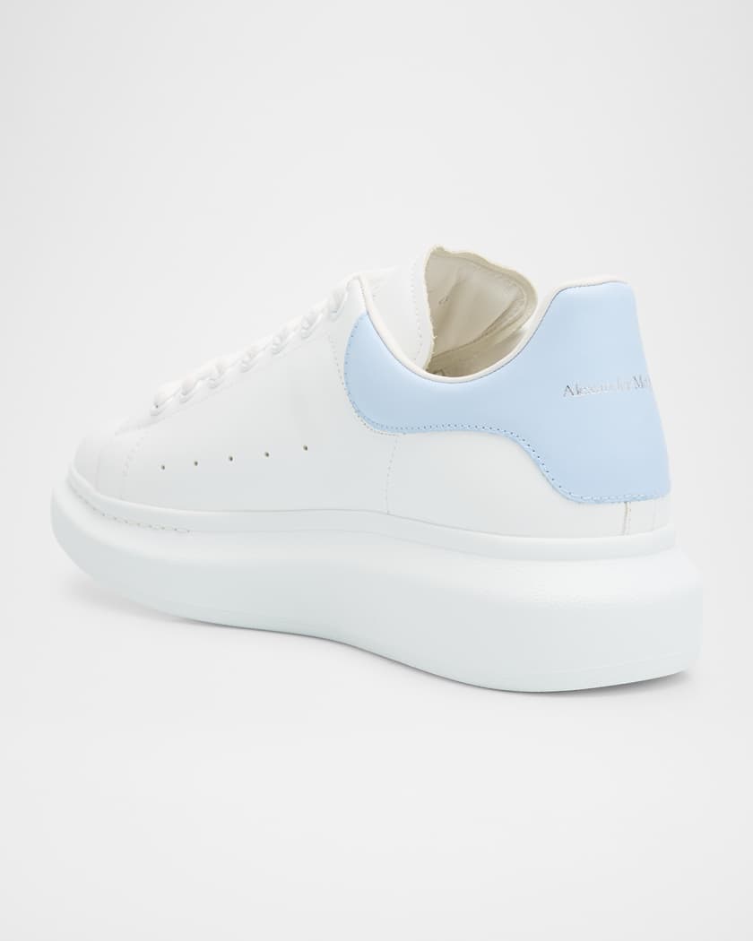 Men's Oversized Leather Low-Top Sneakers 