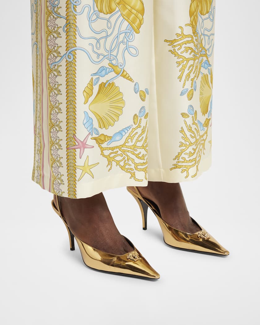 La Medusa Patent Leather Pumps