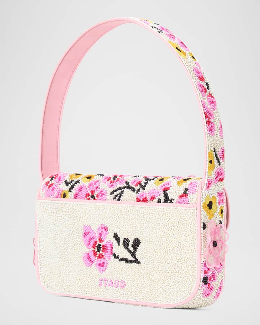 Tommy Beaded Flap Shoulder Bag