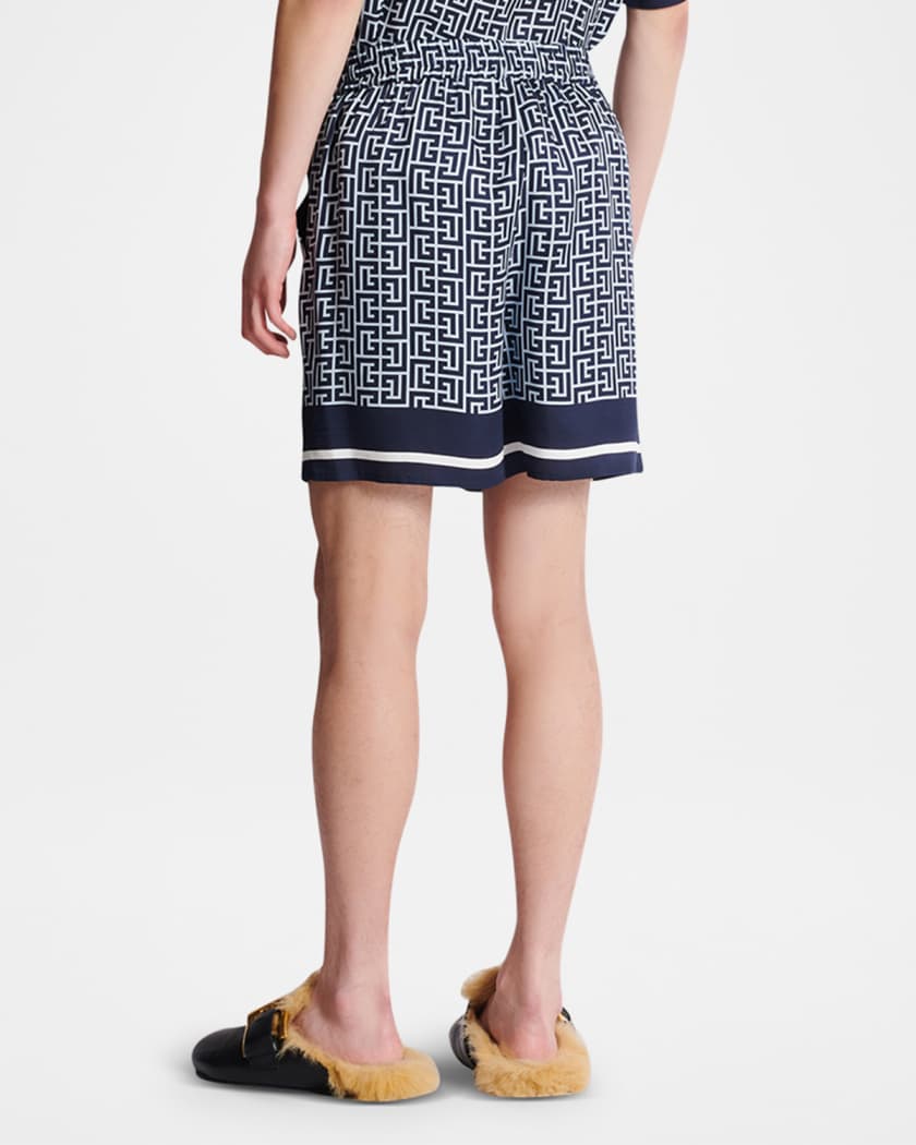 Men's Monogram Pull-On Shorts