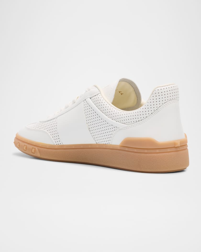【VALENTINO】UPVILLAGE SNEAKERS Valentino Garavani Upvillage Metallic Low-Top Sneakers