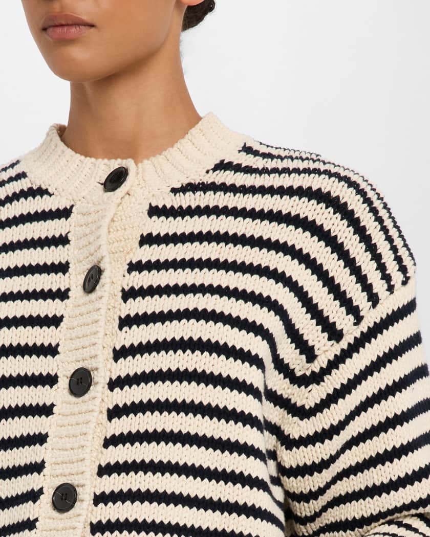 The Stripe Chunky Femme Cardigan