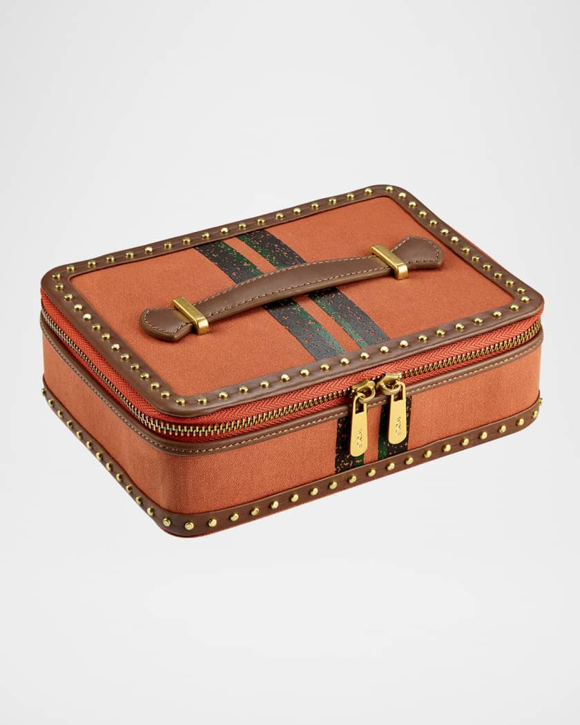 Ida Travel Zip Jewelry Case