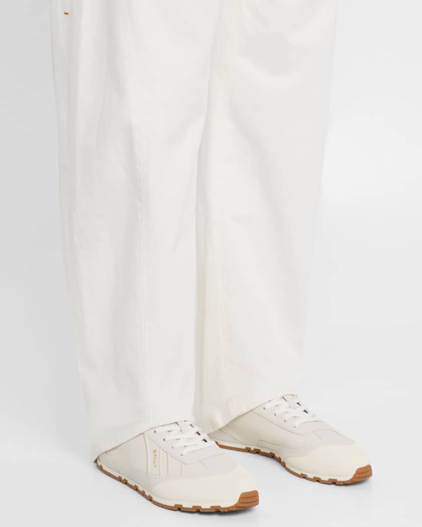 Men's Quarry Leather Low-Top Sneakers