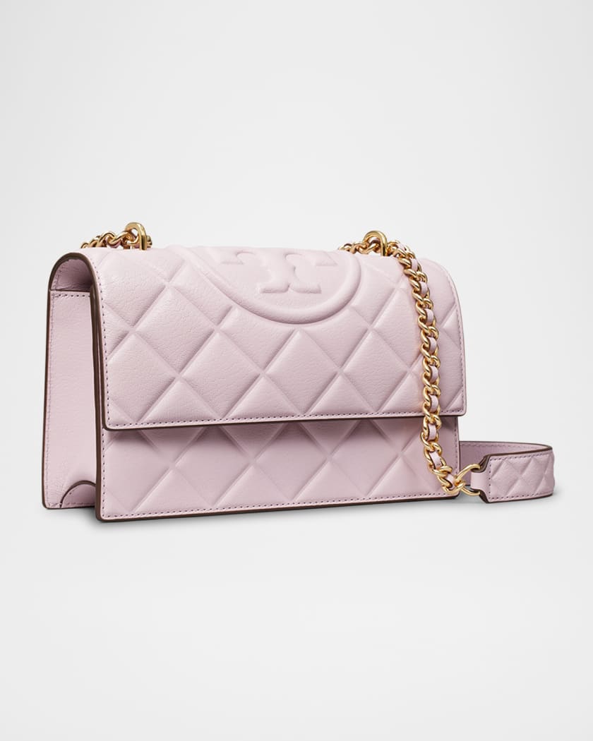 Fleming Small Convertible Leather Shoulder Bag