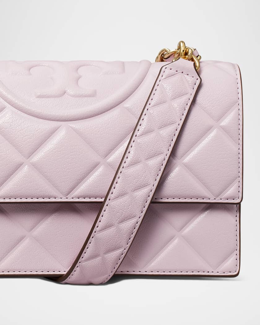 Fleming Small Convertible Leather Shoulder Bag