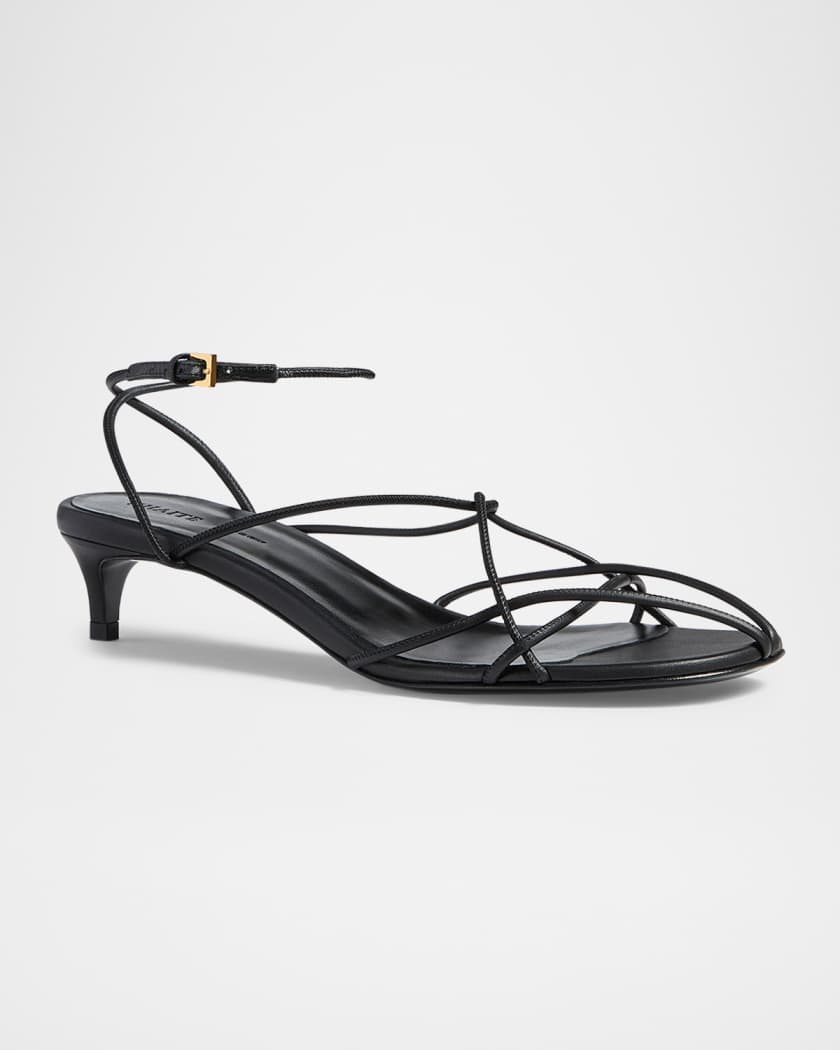 Loulou Nappa Leather Sandals