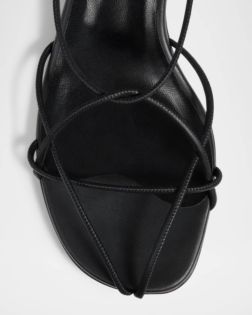 Loulou Nappa Leather Sandals