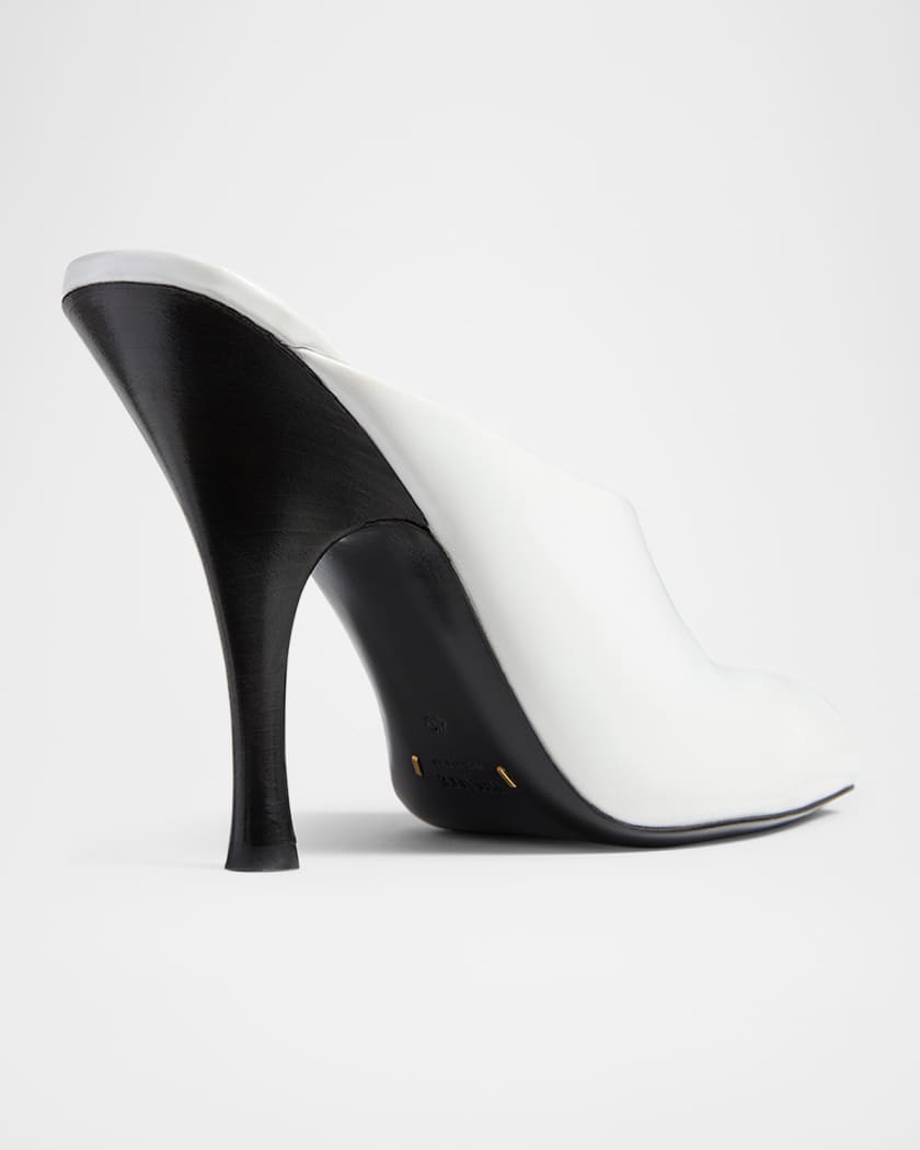 Colt Calfskin Stiletto Mules