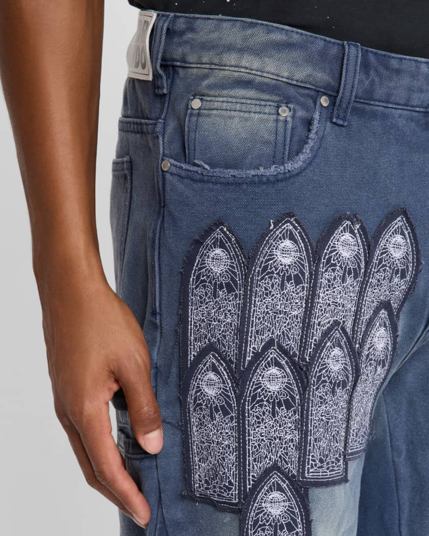 Men's Arched Carpenter Shorts