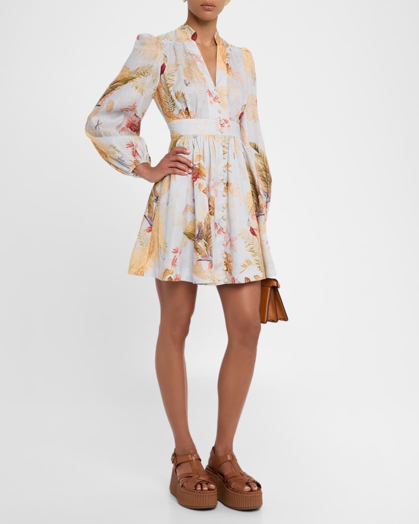 Ascension Plunge Mini Dress