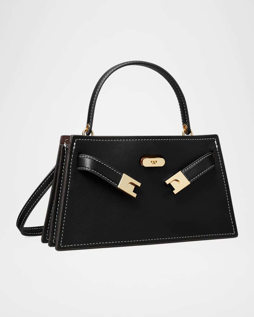 Lee Radziwill Petite Leather Top-Handle Bag