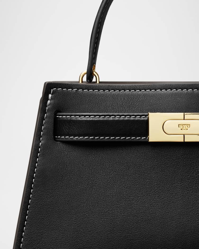 Lee Radziwill Petite Leather Top-Handle Bag