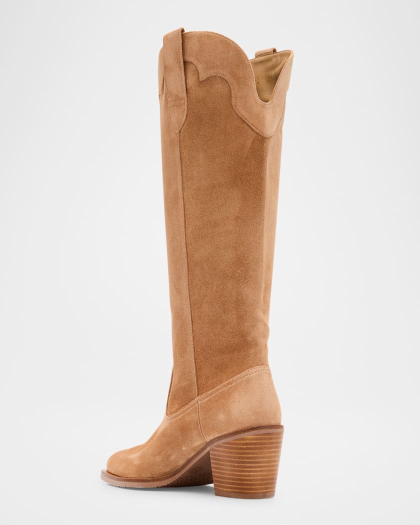 Felix Suede Western Boots
