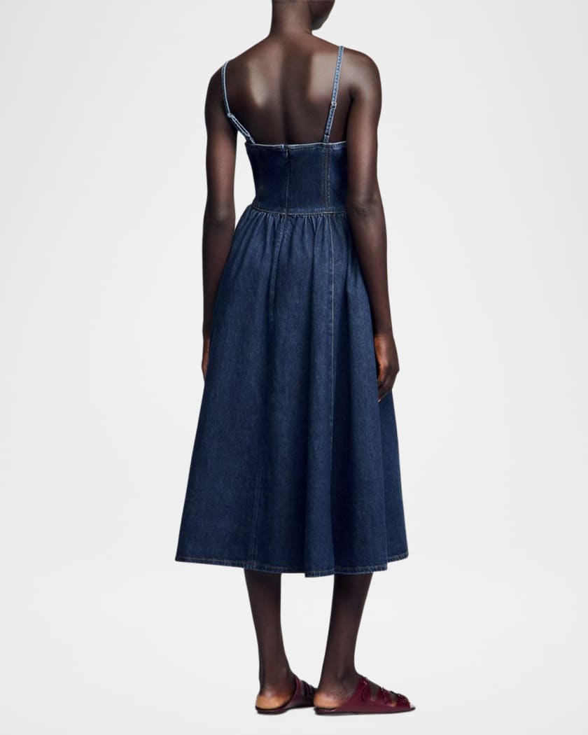 Sophie Denim Midi Dress