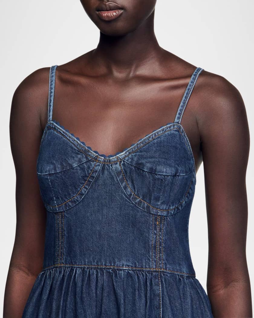Sophie Denim Midi Dress