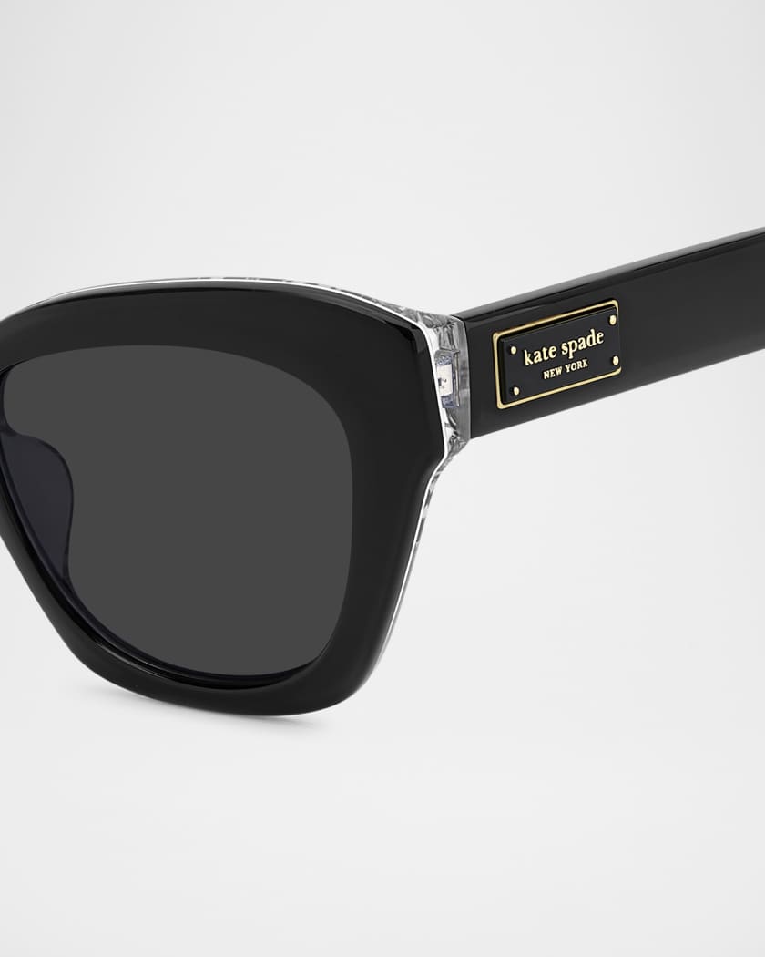kate spade new york daina cat-eye acetate sunglasses | Neiman Marcus