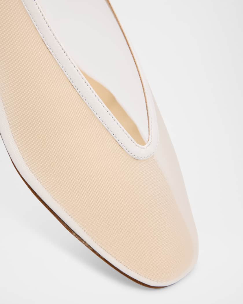 Luna Mesh Ballerina Flats