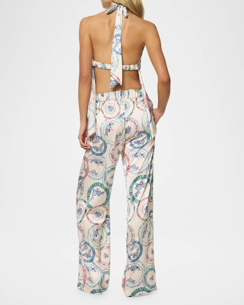Reshma Straight-Leg Pants