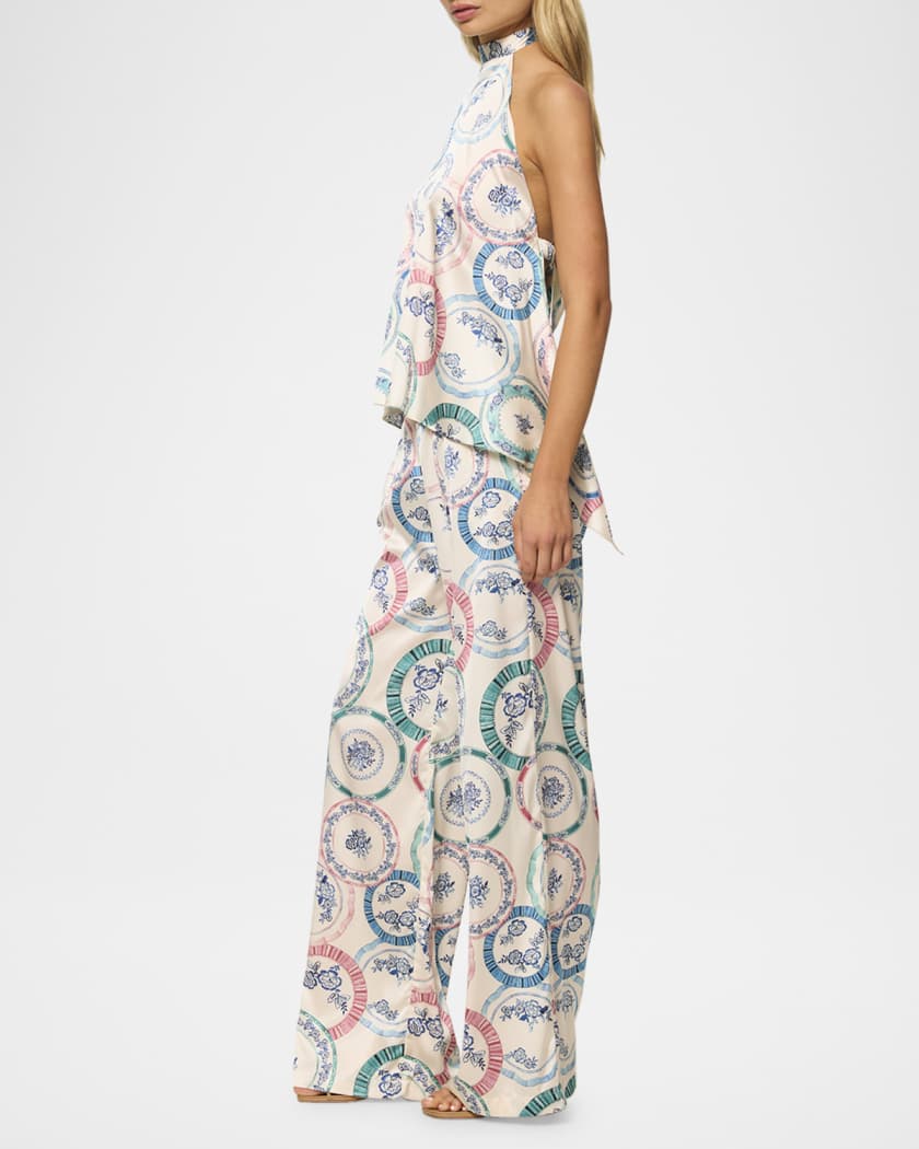 Reshma Straight-Leg Pants