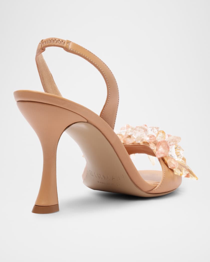 Sierra 85 Crystal Slingback Sandals