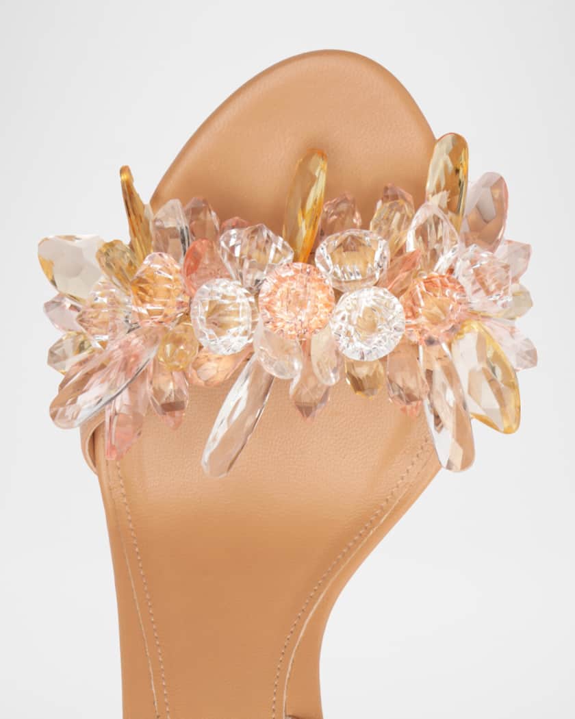 Sierra 85 Crystal Slingback Sandals