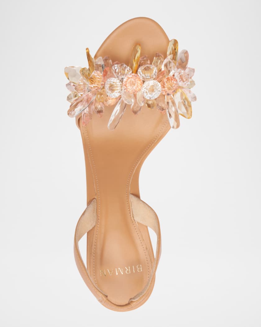 Sierra 85 Crystal Slingback Sandals