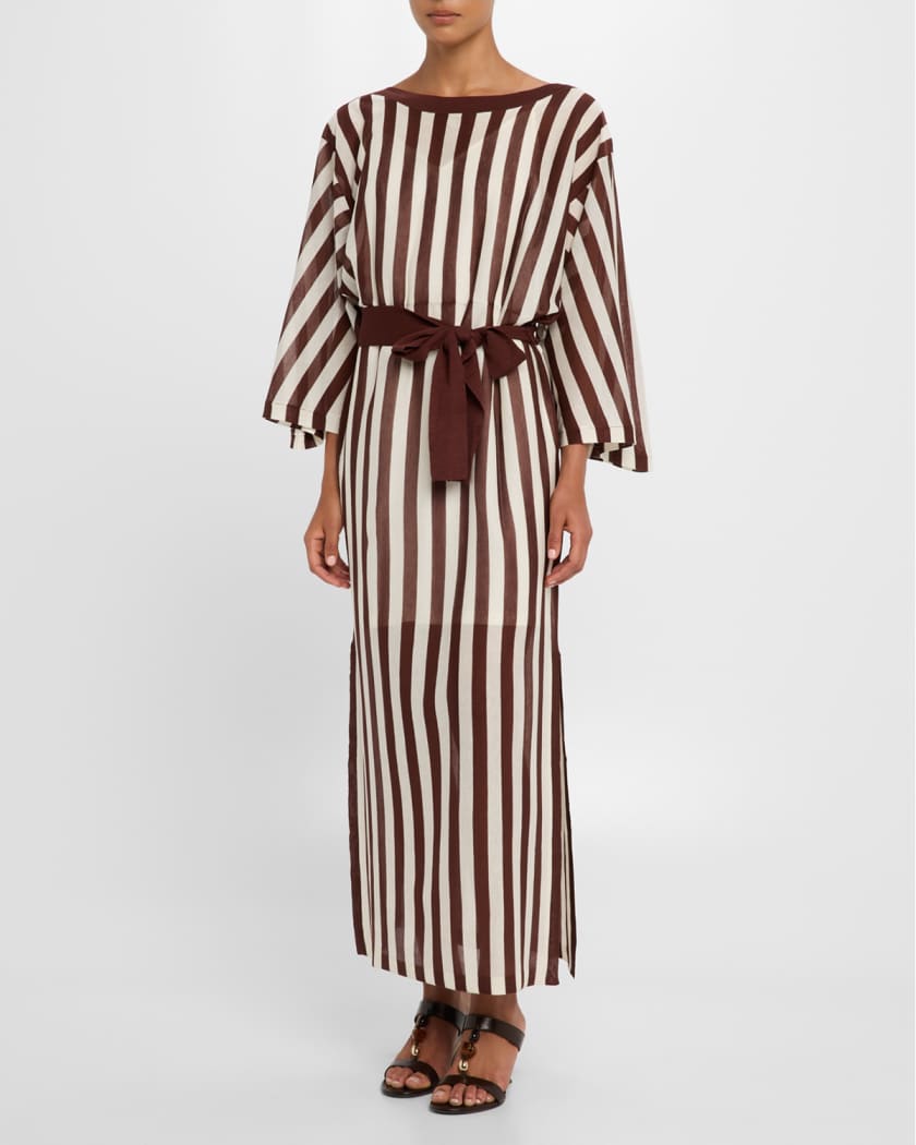 Lucky Contrast Stripe Dress