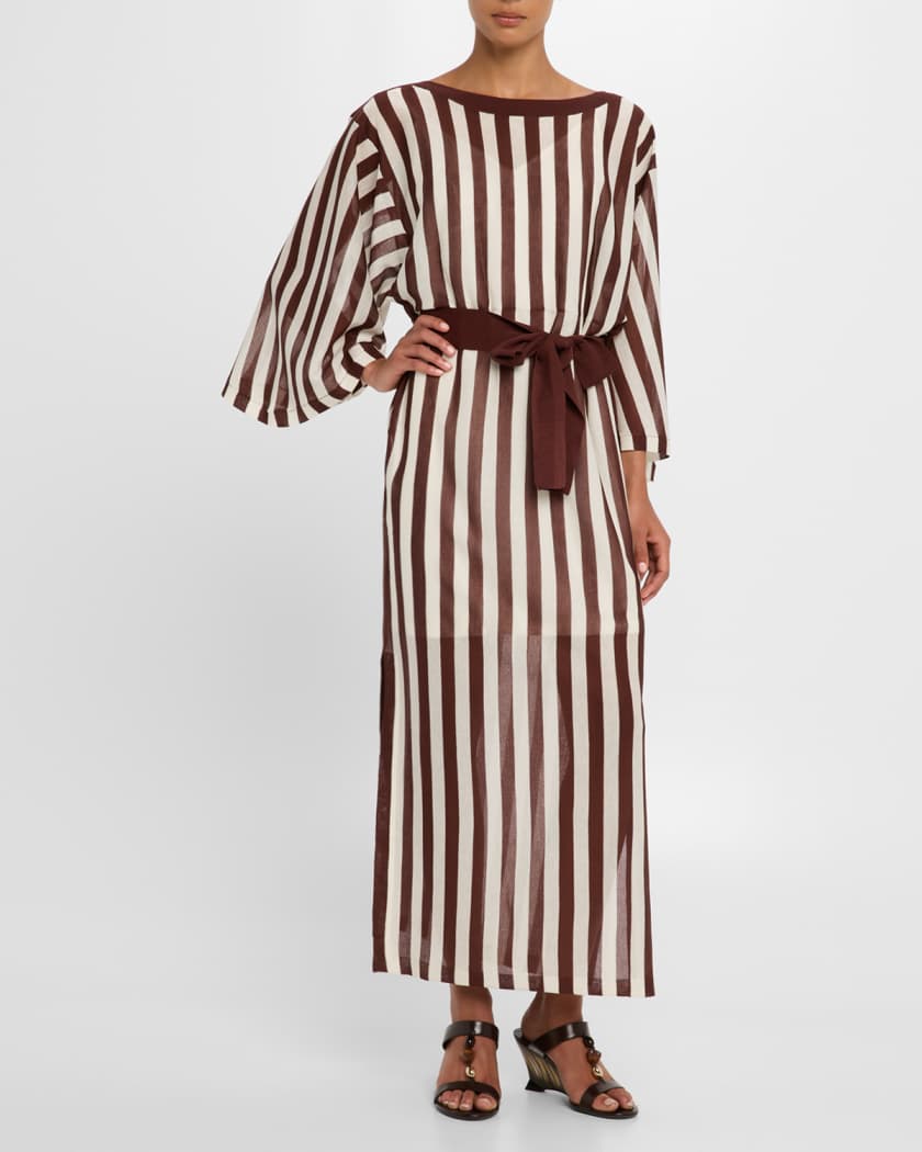 Lucky Contrast Stripe Dress