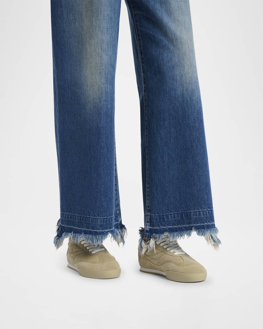 Kick Suede Low-Top Sneakers