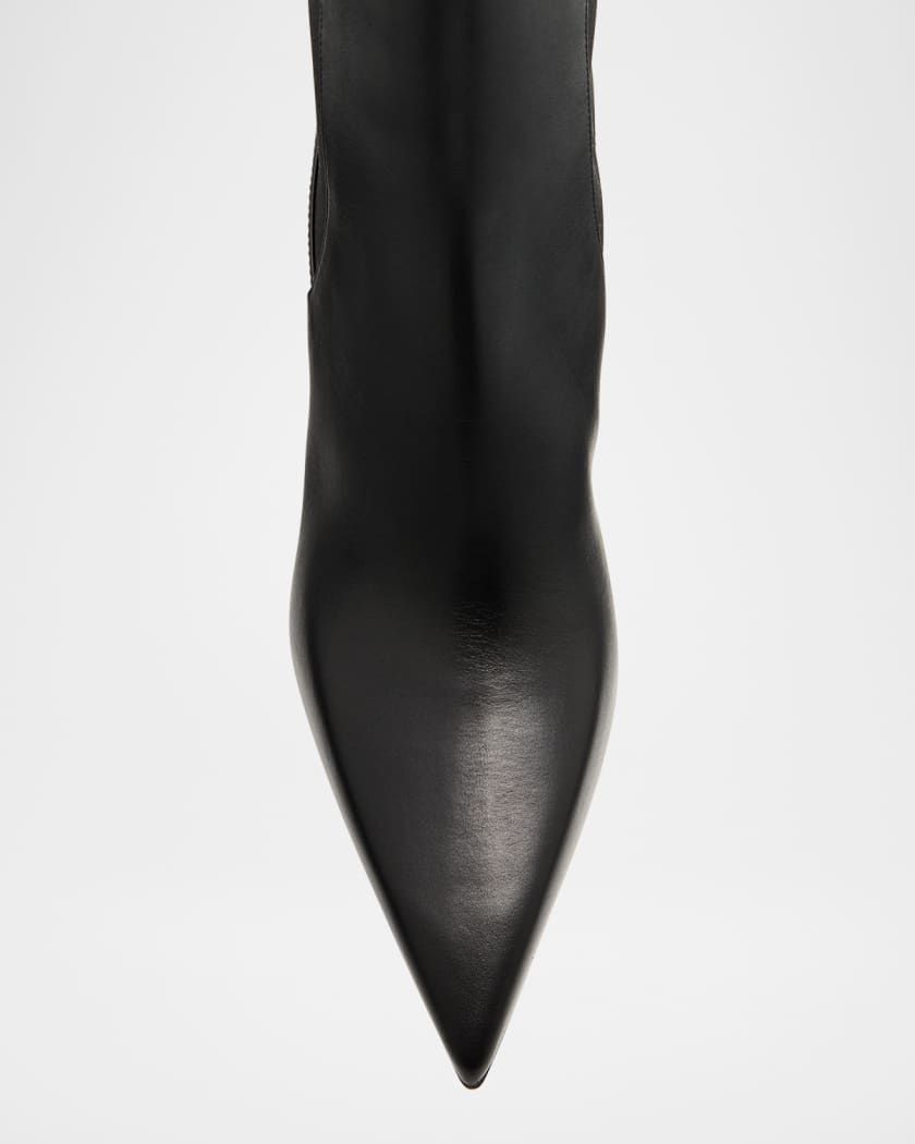 85mm Condodo Leather Knee-High Boots