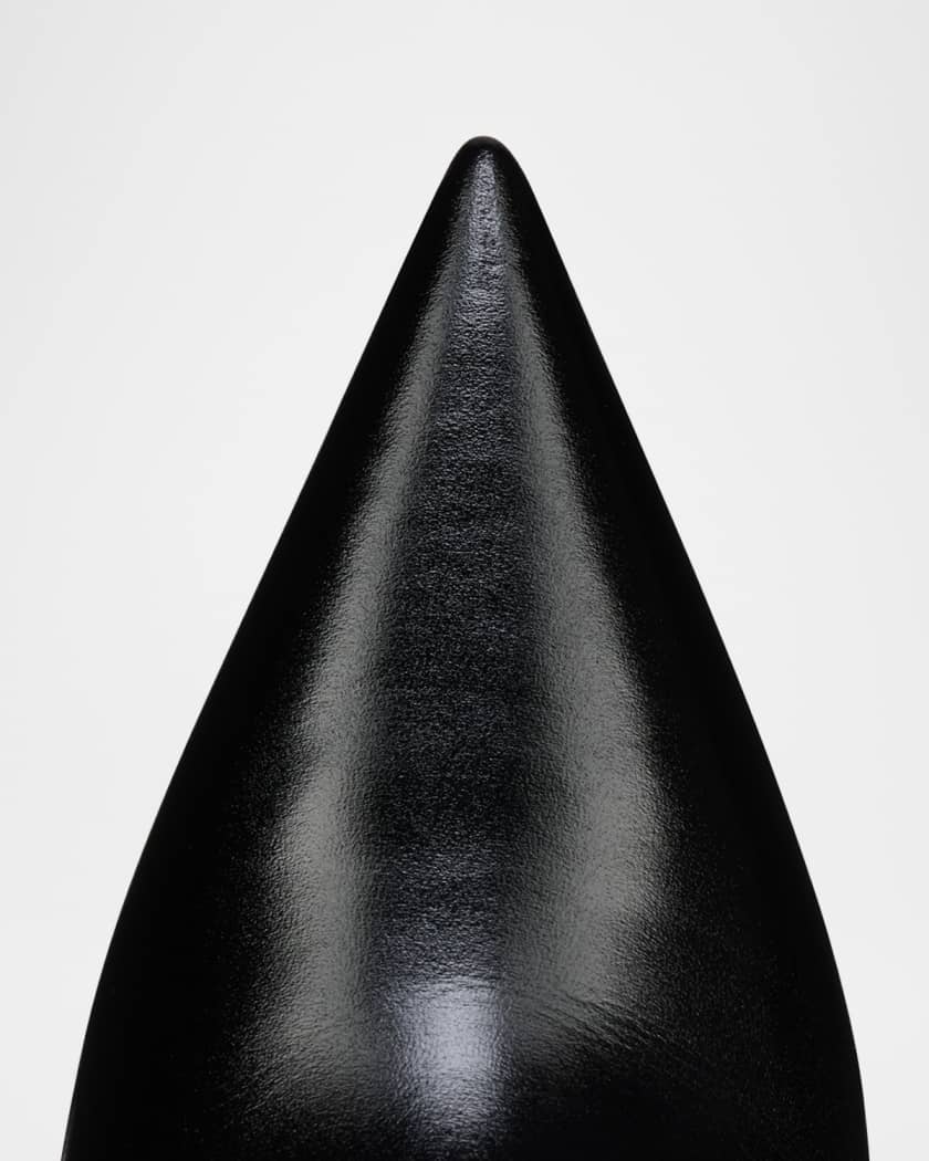 Miss Z Botta Leather Knee-High Red Sole Boots