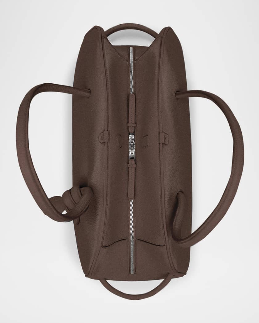 Le Grand Turismo Leather Top-Handle Bowling Bag