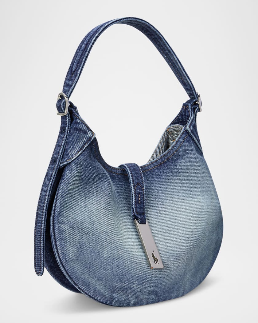Polo ID Denim Shoulder Bag