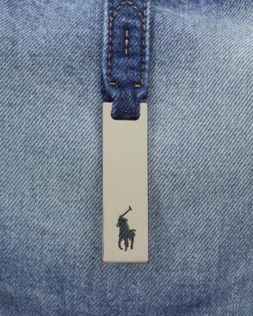 Polo ID Denim Shoulder Bag